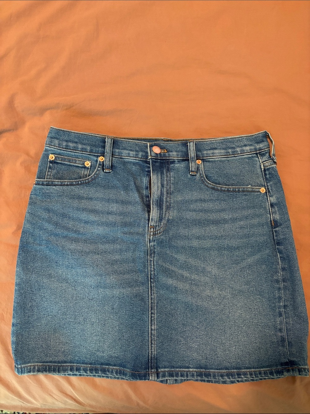 Denim Mini Skirt